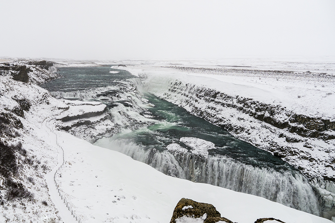 Gullfoss Waterfall, Iceland