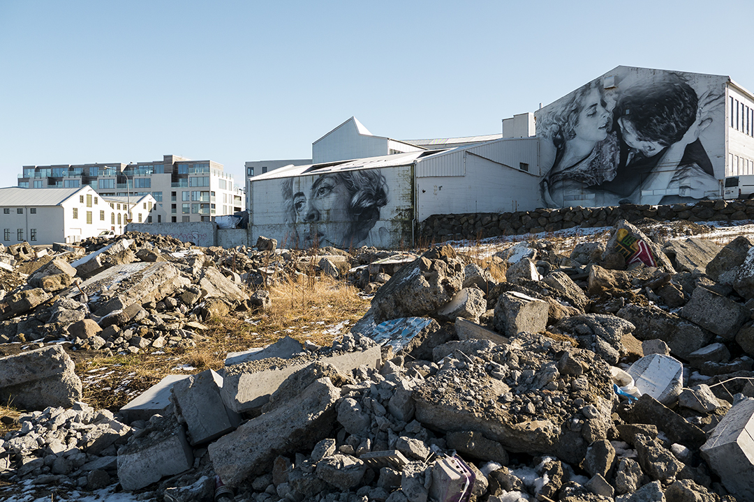 Murals by Guido Van Helten, Iceland