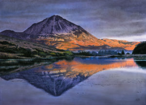 Sunset at Mount Errigal